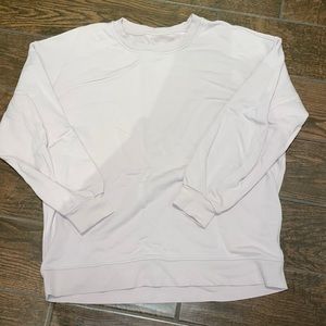 light pink lulu sweatshirt